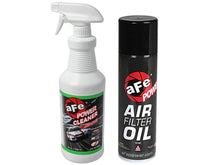 Load image into Gallery viewer, aFe Air Filter Cleaner Kit for Pro 5R &amp; Pro 10R Oiled Filters - Includes Spray Cleaner Solution &amp; Aerosol Filter Oil Alternate Image