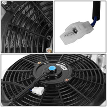 Load image into Gallery viewer, DNA Radiator Honda Del Sol (93-97) [w/ Fan &amp; Shroud] 2 Row Aluminum Performance Replacement Alternate Image