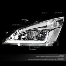 Load image into Gallery viewer, DNA Headlights for Honda Accord (2003-2007) with LED DRL - Black or Chrome Housing Alternate Image