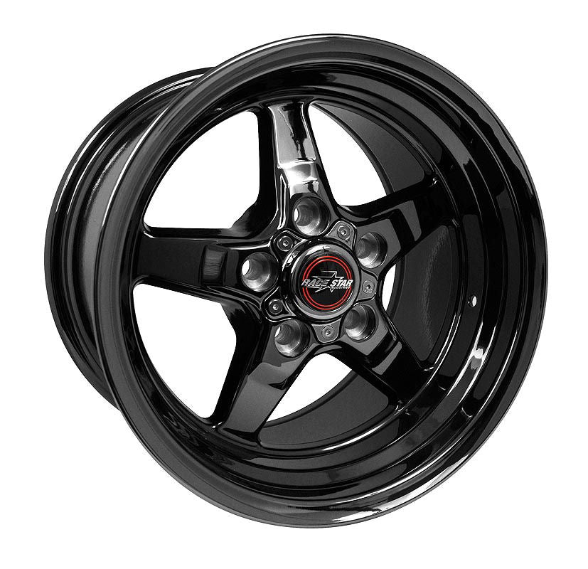 Race Star Wheels 92 Drag Star (15x12, 5x4.75, -64mm Offset) Gloss Blac