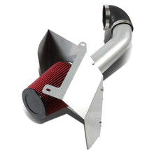 Load image into Gallery viewer, DNA Air Intake System Chevy Avalanche/Tahoe Cadillac Escalade (2007-2008) Cold Air w/ Heat Shield + Cone Filter - Silver / Black Alternate Image