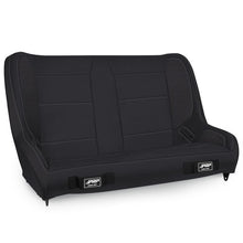 Load image into Gallery viewer, PRP Elite Series Rear Bench Jeep CJ7 (1976-1986) [36" Wide] Black Vinyl / Black / Grey Alternate Image