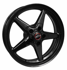 Race Star Wheels Drag Star (17x9.5, 5x4.50, +22.5 Offset) Polished or Gloss Black