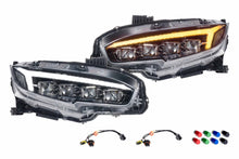 Load image into Gallery viewer, Morimoto Projector LED Headlights for Honda Civic (2016-2021) XB GEN II with Sequential Turn Signal Light LF2-473 Alternate Image