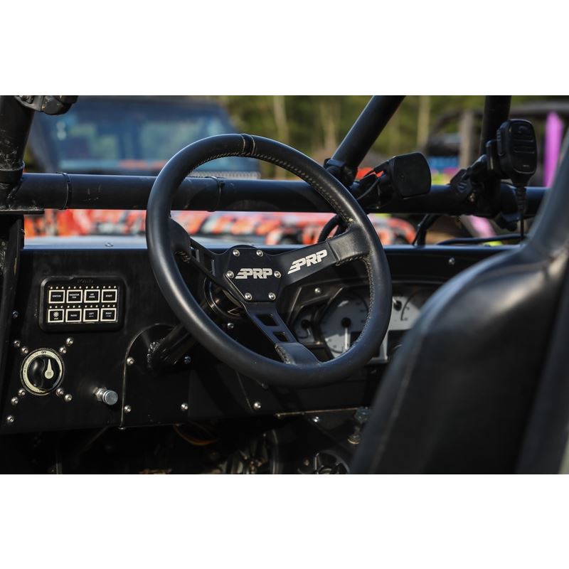 PRP Deep Dish Steering Wheel [6 Point Bolt Pattern] Leather or Suede