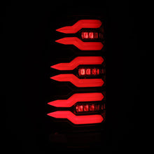 Load image into Gallery viewer, AlphaRex LED Tail Lights for Chevy Silverado &amp; GMC Sierra 1500 / 1500HD / 2500HD / 3500HD (99-07) Luxx Series with Sequential Turn Signal - Alpha-Black / Black / Black Red Alternate Image