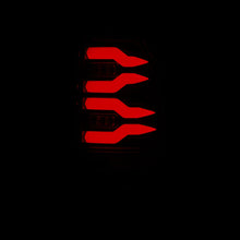 Load image into Gallery viewer, AlphaRex LED Tail Lights for Ford F250 / F350 Super Duty (99-16) F250 Light Duty (97-99) F150 (97-03) F150 Heritage (04) Luxx Series with Sequential Signal - Alpha-Black / Black / Black Red Alternate Image