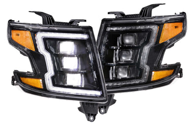 Morimoto Headlights Chevy Tahoe (2015-2020) [w/ Sequential LED Turn] XB LED - Black