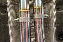 Load image into Gallery viewer, EOS Exhaust for Toyota GR Supra A90 A91 (20-26) 3.5" Non-Resonated Catback w/ 5" Burnt Tips Alternate Image