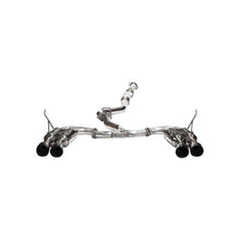 Load image into Gallery viewer, Invidia R400 Gemini Exhaust Subaru WRX STI (08-14) WRX Hatchback (11-14) 3" Catback w/ Quad Polished or Titanium Burnt Blue Tips - Polished Alternate Image