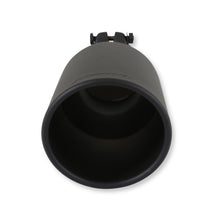 Load image into Gallery viewer, Flowmaster Exhaust Tip (3" Inlet / 4.5" Black Angle Cut / 11" Long) Clamp On - 15406B - Default Title Alternate Image