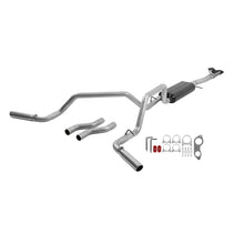 Load image into Gallery viewer, Flowmaster Exhaust for Chevy Silverado &amp; GMC Sierra C / K 1500 5.7L V8 (1996-1999) American Thunder Catback with Dual Out Rear / Dual Out Side / Single Out Side Exit Alternate Image