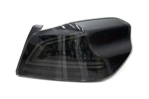 OLM Tail Lights Subaru WRX / WRX STI (2015-2021) [Spec CR Sequential] Smoked Lens / Black Base