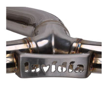 Load image into Gallery viewer, Invidia R400 Gemini Exhaust Subaru WRX (22-25) Catback w/ Quad Polished / Titanium Burnt Blue / Black Tips - Polished Alternate Image