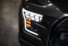 Load image into Gallery viewer, Alpha Owls Projector Headlights Ford F150 (09-17) 5500K Super White LED - 2009-2014 Alternate Image