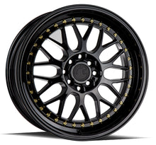 Load image into Gallery viewer, Aodhan AH02 Wheels 17x8 | 18x8.5 | 19x8.5 | 19x9.5 | 19x11 - Gloss Black / Hyper Black / Silver Alternate Image