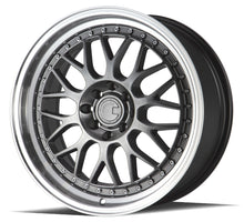Load image into Gallery viewer, Aodhan AH02 Wheels 17x8 | 18x8.5 | 19x8.5 | 19x9.5 | 19x11 - Gloss Black / Hyper Black / Silver Alternate Image
