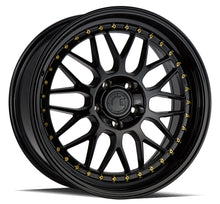 Load image into Gallery viewer, Aodhan AH02 Wheels 17x8 | 18x8.5 | 19x8.5 | 19x9.5 | 19x11 - Gloss Black / Hyper Black / Silver Alternate Image