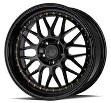 Load image into Gallery viewer, Aodhan AH02 Wheels 17x8 | 18x8.5 | 19x8.5 | 19x9.5 | 19x11 - Gloss Black / Hyper Black / Silver Alternate Image