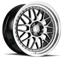 Load image into Gallery viewer, Aodhan AH02 Wheels 17x8 | 18x8.5 | 19x8.5 | 19x9.5 | 19x11 - Gloss Black / Hyper Black / Silver Alternate Image