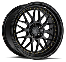 Load image into Gallery viewer, Aodhan AH02 Wheels 17x8 | 18x8.5 | 19x8.5 | 19x9.5 | 19x11 - Gloss Black / Hyper Black / Silver Alternate Image