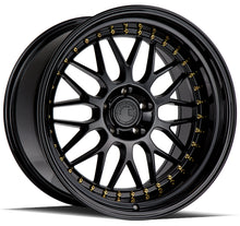 Load image into Gallery viewer, Aodhan AH02 Wheels 17x8 | 18x8.5 | 19x8.5 | 19x9.5 | 19x11 - Gloss Black / Hyper Black / Silver Alternate Image