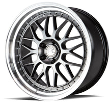 Load image into Gallery viewer, Aodhan AH02 Wheels 17x8 | 18x8.5 | 19x8.5 | 19x9.5 | 19x11 - Gloss Black / Hyper Black / Silver Alternate Image