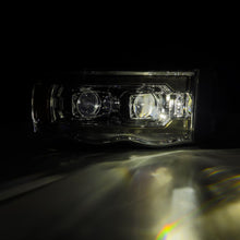 Load image into Gallery viewer, AlphaRex Projector Headlights Dodge Ram (02-05) Pro Series - Sequential - Alpha-Black / Black / Chrome - Black Alternate Image