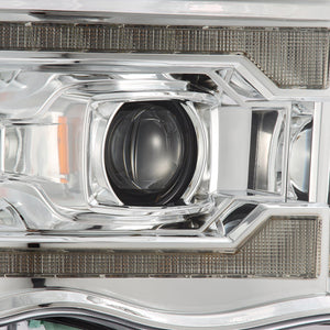 AlphaRex Projector Headlights Dodge Ram (02-05) Pro Series - Sequential - Alpha-Black / Black / Chrome
