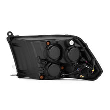 Load image into Gallery viewer, AlphaRex LED Projector Headlights Dodge Ram (09-18) [3D Ice-Cube LED - NOVA Series w/ DRL] Black / Chrome / Jet Black Alternate Image