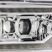 Load image into Gallery viewer, AlphaRex Projector Headlights Dodge Ram (09-18) G2 Version Pro Series - Sequential - Alpha-Black / Black / Chrome - Alpha-Black Alternate Image