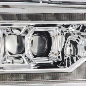 AlphaRex Projector Headlights Dodge Ram (09-18) G2 Version Pro Series - Sequential - Alpha-Black / Black / Chrome