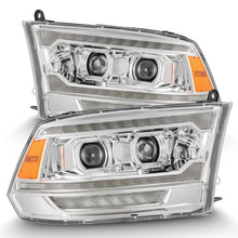 Load image into Gallery viewer, AlphaRex Projector Headlights Dodge Ram (09-18) G2 Version Pro Series - Sequential - Alpha-Black / Black / Chrome - Chrome Alternate Image