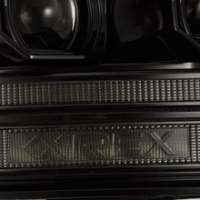 Load image into Gallery viewer, AlphaRex Projector Headlights Dodge Ram (09-18) G2 Version Pro Series - Sequential - Alpha-Black / Black / Chrome - Alpha-Black Alternate Image