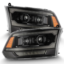 Load image into Gallery viewer, AlphaRex Projector Headlights Dodge Ram (09-18) G2 Version Pro Series - Sequential - Alpha-Black / Black / Chrome - Alpha-Black Alternate Image