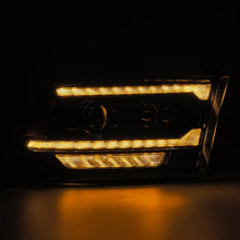 Load image into Gallery viewer, AlphaRex Projector Headlights Dodge Ram (09-18) G2 Version Pro Series - Sequential - Alpha-Black / Black / Chrome - Alpha-Black Alternate Image