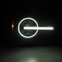 Load image into Gallery viewer, AlphaRex LED Projector Headlights Ford Bronco (21-23) Bronco Raptor (22-23) [3D Ice-Cube LED - NOVA Series w/ DRL] Alpha-Black or Black - Alpha-Black Alternate Image