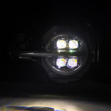 Load image into Gallery viewer, AlphaRex LED Projector Headlights Ford Bronco (21-23) Bronco Raptor (22-23) [3D Ice-Cube LED - NOVA Series w/ DRL] Alpha-Black or Black - Alpha-Black Alternate Image
