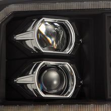 Load image into Gallery viewer, AlphaRex LED Projector Headlights Ford Excursion (05-07) [LUXX Series - DRL Light Tube] Black or Alpha-Black Alternate Image