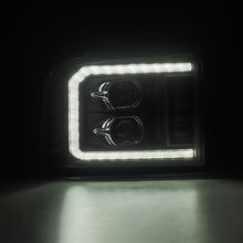 Load image into Gallery viewer, AlphaRex LED Projector Headlights Ford Excursion (05-07) [LUXX Series - DRL Light Tube] Black or Alpha-Black Alternate Image