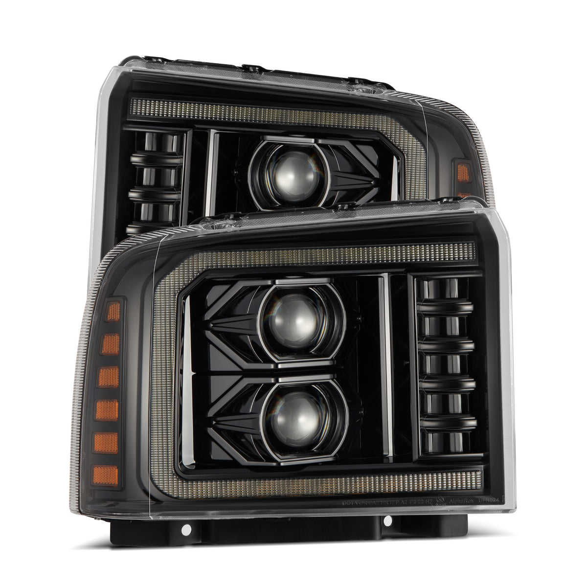 AlphaRex LUXX-Series LED Projector Headlights F250/350/450/550 Super Duty/Excursion (05-07) (880317) main image 0