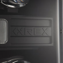 Load image into Gallery viewer, AlphaRex LED Projector Headlights Ford Super Duty (08-10) [3D Ice-Cube LED - NOVA Series w/ DRL] Alpha-Black or Black Alternate Image