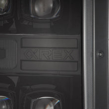 Load image into Gallery viewer, AlphaRex LED Projector Headlights Ford Super Duty (08-10) [3D Ice-Cube LED - NOVA Series w/ DRL] Alpha-Black or Black Alternate Image