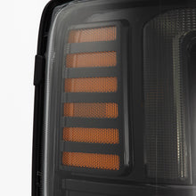 Load image into Gallery viewer, AlphaRex LED Projector Headlights Ford Super Duty (08-10) [3D Ice-Cube LED - NOVA Series w/ DRL] Alpha-Black or Black Alternate Image