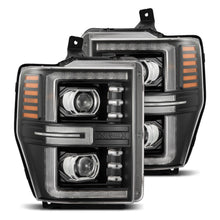 Load image into Gallery viewer, AlphaRex LED Projector Headlights Ford Excursion (08-10) [LUXX Series - DRL Light Tube] Black or Alpha-Black Alternate Image