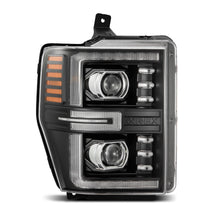 Load image into Gallery viewer, AlphaRex LED Projector Headlights Ford Super Duty (08-10) [LUXX Series - DRL Light Tube] Black or Alpha-Black Alternate Image