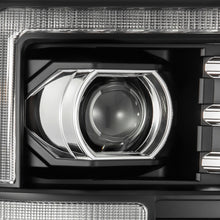 Load image into Gallery viewer, AlphaRex LED Projector Headlights Ford Excursion (08-10) [LUXX Series - DRL Light Tube] Black or Alpha-Black Alternate Image