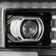 Load image into Gallery viewer, AlphaRex LED Projector Headlights Ford Super Duty (08-10) [LUXX Series - DRL Light Tube] Black or Alpha-Black Alternate Image
