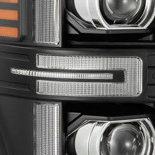 Load image into Gallery viewer, AlphaRex LED Projector Headlights Ford Super Duty (08-10) [LUXX Series - DRL Light Tube] Black or Alpha-Black Alternate Image