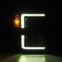 Load image into Gallery viewer, AlphaRex LED Projector Headlights Ford Excursion (08-10) [LUXX Series - DRL Light Tube] Black or Alpha-Black Alternate Image